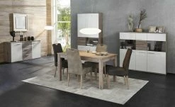 Polsterstuhl Top-Chairs | Graphit (Grau) Eiche San Remo