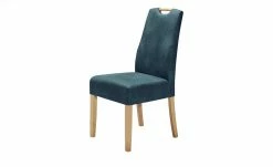 Polsterstuhl Top-Chairs | Blau Kernbuche