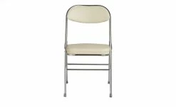 Klappstuhl Kunstleder Chrom Florian | Beige -Stühle Verkäufe 2022 11303837 6 201901221117
