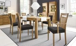 Wohnwert Stuhl Noa | Moor (Dunkelblau/Braun) 1