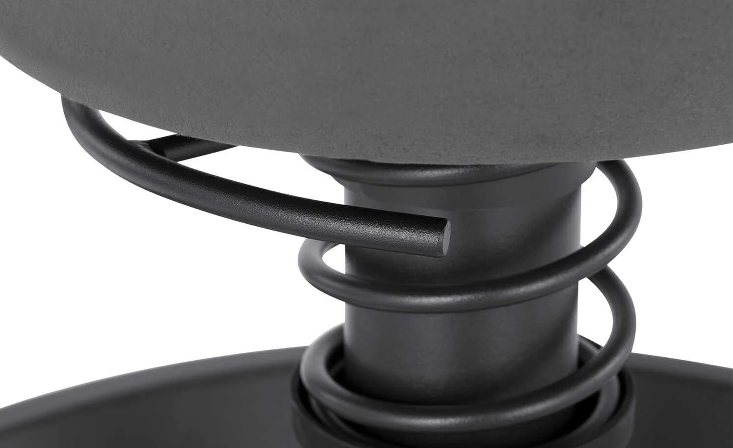 Aeris Drehhocker mit Lehne Swopper Aeris Drehhocker mit Lehne Swopper | Grau / Schwarz Federbein Standard (für Körpergewicht von 50-120 kg) -Stühle Verkäufe 2022 11353041 4 202105102233