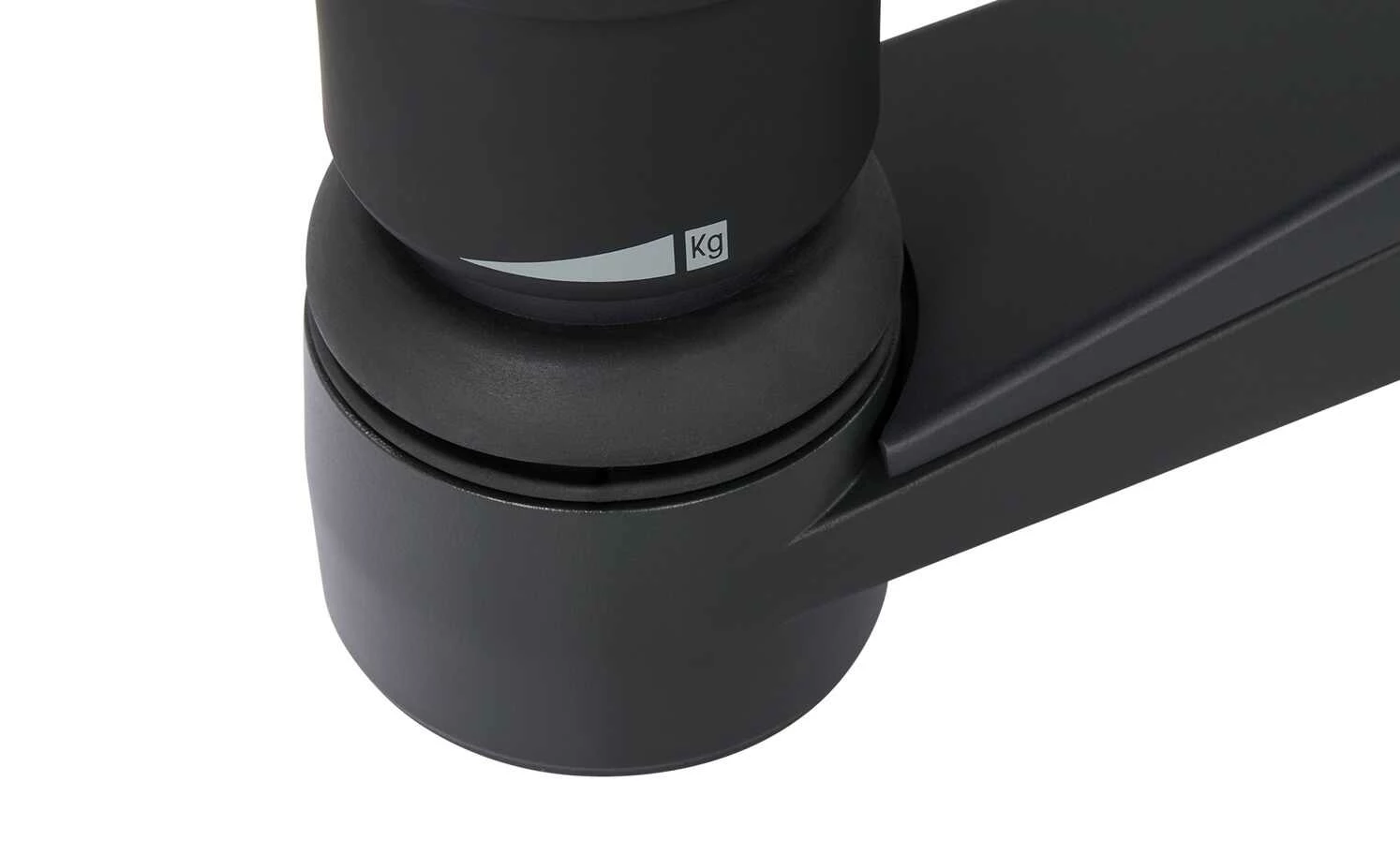 Aeris Drehhocker mit Lehne Swopper Aeris Drehhocker mit Lehne Swopper | Grau / Schwarz Federbein Standard (für Körpergewicht von 50-120 kg) -Stühle Verkäufe 2022 11353041 5 202105102233