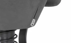 Aeris Drehhocker mit Lehne Swopper | Grau / Schwarz Federbein Low (für Körpergewicht von 50-120 kg) -Stühle Verkäufe 2022 11353098 13 202105102233