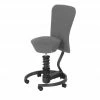 Aeris Drehhocker mit Lehne Swopper | Grau / Schwarz Federbein Low (für Körpergewicht von 50-120 kg) -Stühle Verkäufe 2022 11353098 8 202105102233