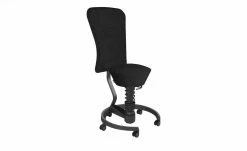 Aeris Drehhocker mit Lehne Swopper | Schwarz Federbein Low (für Körpergewicht von 50-120 kg) -Stühle Verkäufe 2022 11353142 12 202105102233