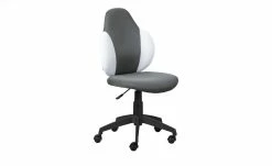 Kinder- und Jugenddrehstuhl Jade | Grau / Weiß