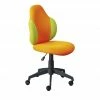 Kinder- und Jugenddrehstuhl Jade | Orange / Grün