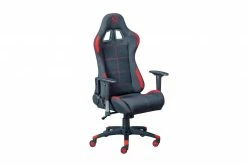Drehstuhl Gaming Red | Schwarz/ Absetzung Rot