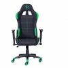 Drehstuhl Gaming Green | Schwarz/ Absetzung Grün