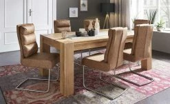 Schwingstuhl Tamme | Cognac-Braun silberfarben -Stühle Verkäufe 2022 12301169 4 201811271514