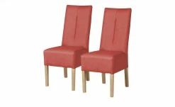 Polsterstuhl 2er Set Buche rot Marc