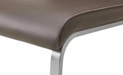 uno Kunstleder-Freischwinger Edita | Braun -Stühle Verkäufe 2022 12302998 4 201811271521