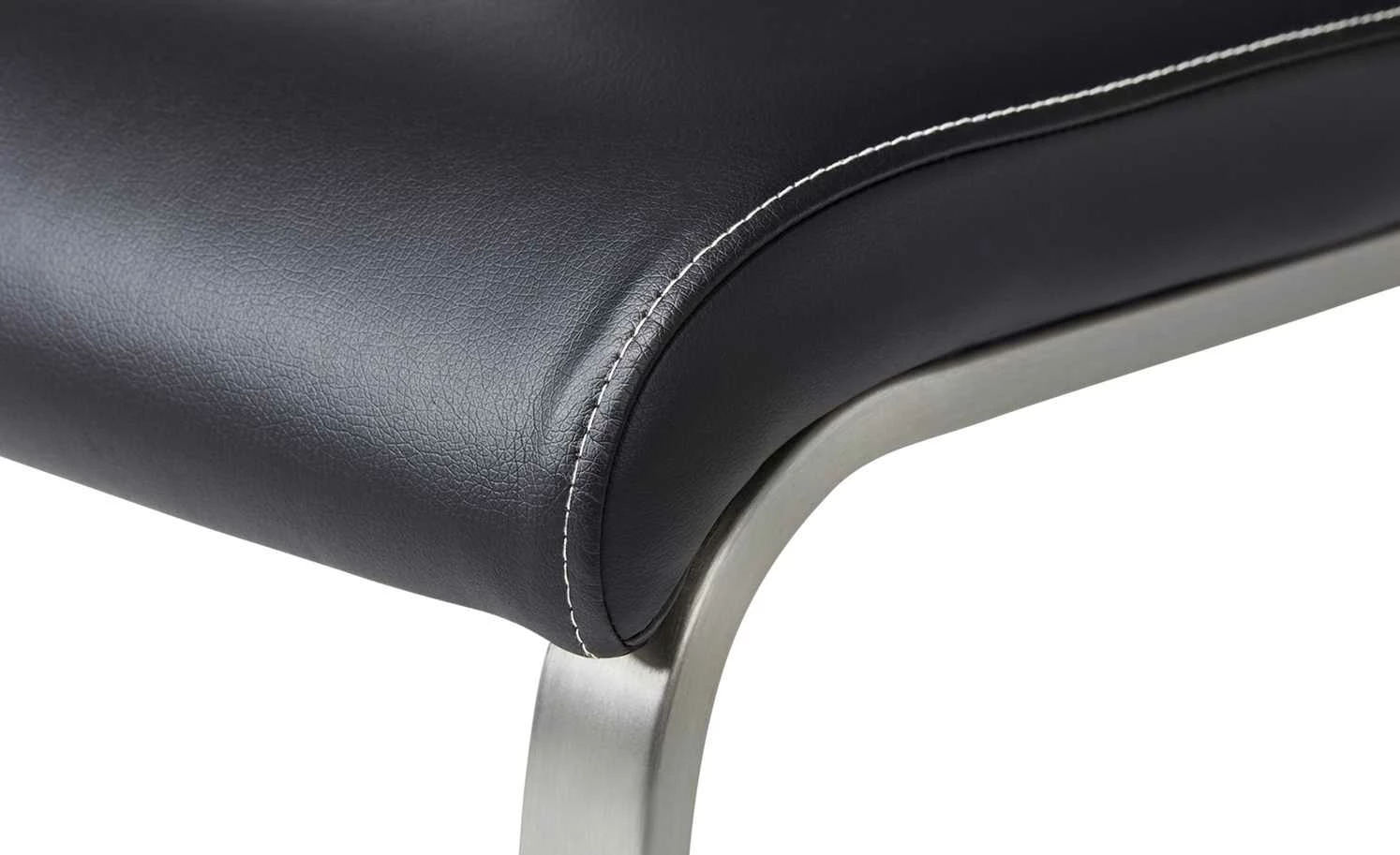 uno Kunstleder-Freischwinger Edita uno Kunstleder-Freischwinger Edita | Schwarz -Stühle Verkäufe 2022 12303001 6 202007231119