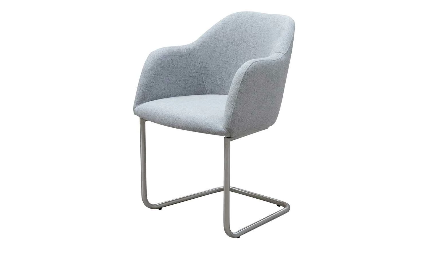 Woodford Polsterstuhl mit Armlehne Vilo Woodford Polsterstuhl mit Armlehne Vilo | Silbergrau Freischwinger – Edelstahl -Stühle Verkäufe 2022 12305736 4 202208251235