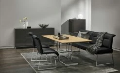 JOOP! Leder-Kufenstuhl Cubic | Black (Schwarz) Nein