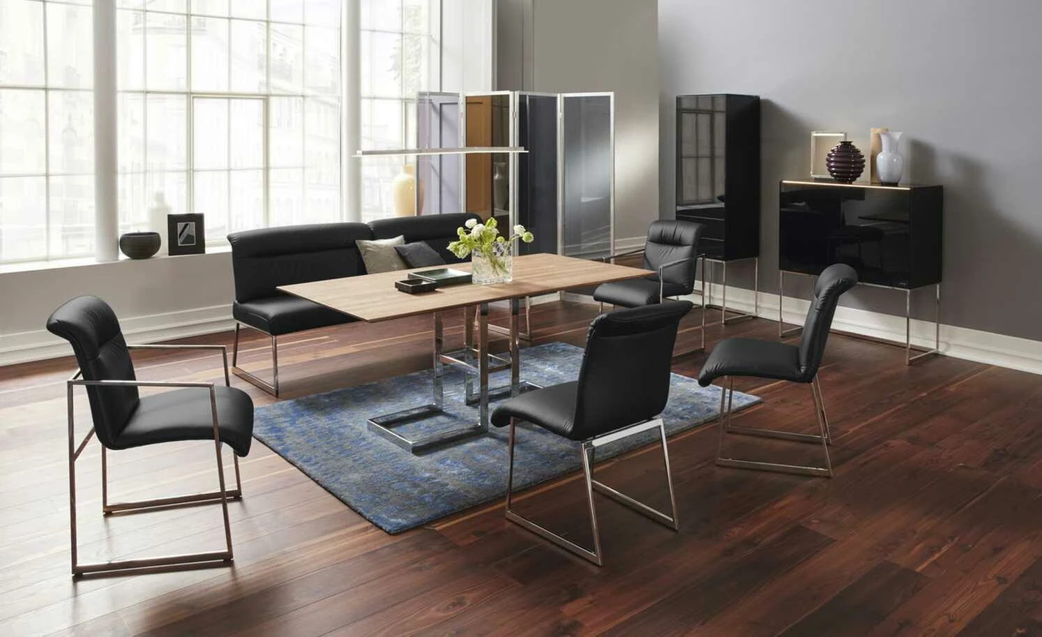 JOOP! Leder-Kufenstuhl Cubic JOOP! Leder-Kufenstuhl Cubic | Black (Schwarz) Ja -Stühle Verkäufe 2022 12306893 5 202104202233