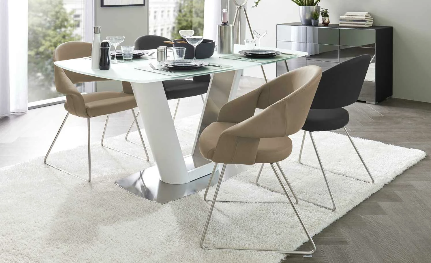 uno Kufenstuhl Lena uno Kufenstuhl Lena | Taupe Edelstahl -Stühle Verkäufe 2022 12308526 10 202101212236