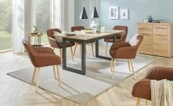 Schalenstuhl Thore | Hellbraun