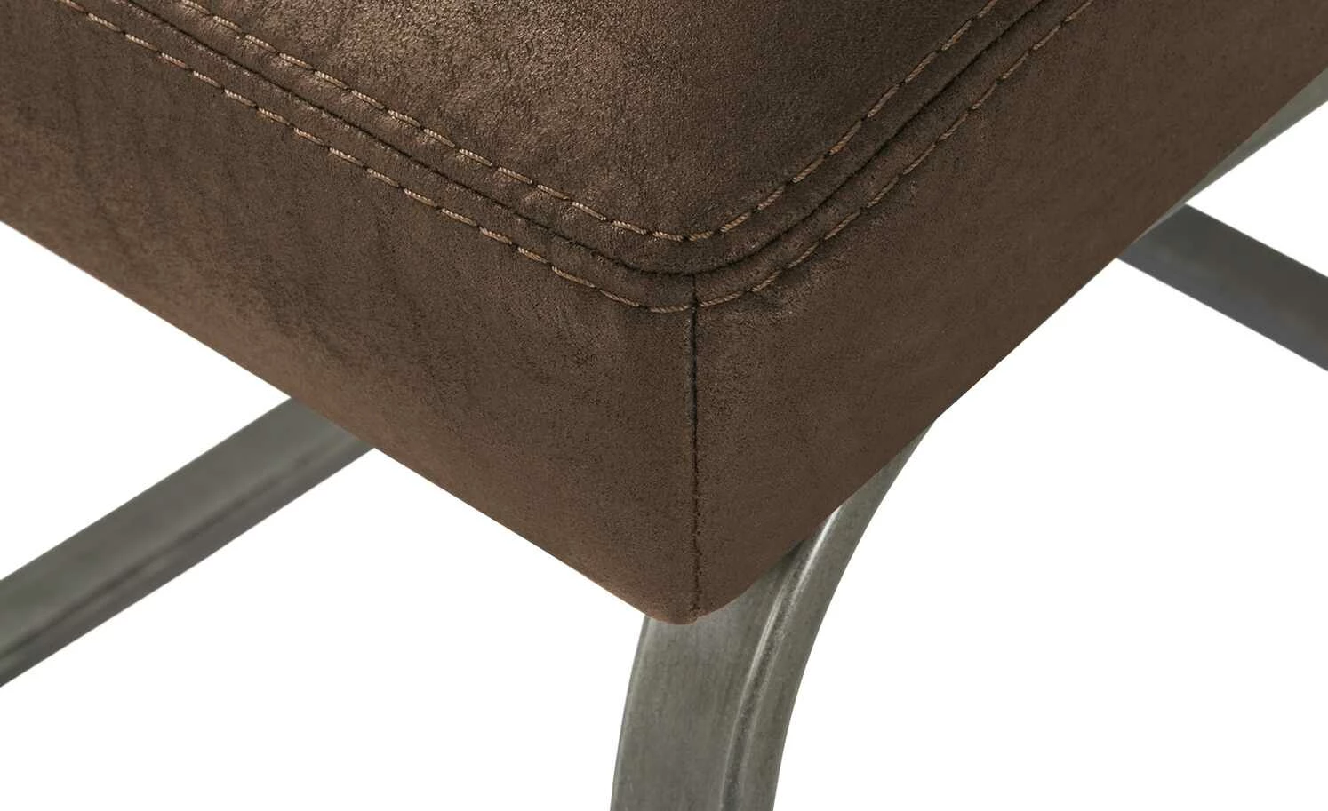 Polsterschwingstuhl Floyd Polsterschwingstuhl Floyd | Braun / Kontrastnaht Braun -Stühle Verkäufe 2022 13302970 6 202107301301