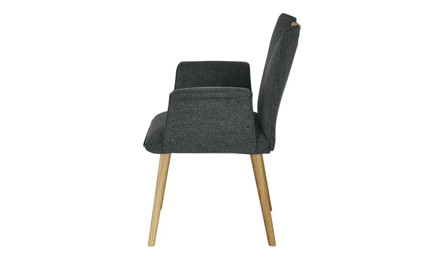 Wohnwert Polsterstuhl mit Armlehne Scandio Wohnwert Polsterstuhl mit Armlehne Scandio | Moor (Dunkelblau/Braun) -Stühle Verkäufe 2022 13304293 10 202011262242