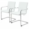 now! by hülsta Freischwinger, 2er-Set Now! Dining S 17 | Weiß 2 Stühle -Stühle Verkäufe 2022 13304405 8 201811271558