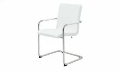 now! by hülsta Freischwinger Now! Dining S 17 | Weiß 1 Stuhl