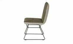 KOINOR Kufenstuhl mit Leder Bexx | Verde (Dunkelgrün) / Beige Nein -Stühle Verkäufe 2022 13304457 4 202111232233