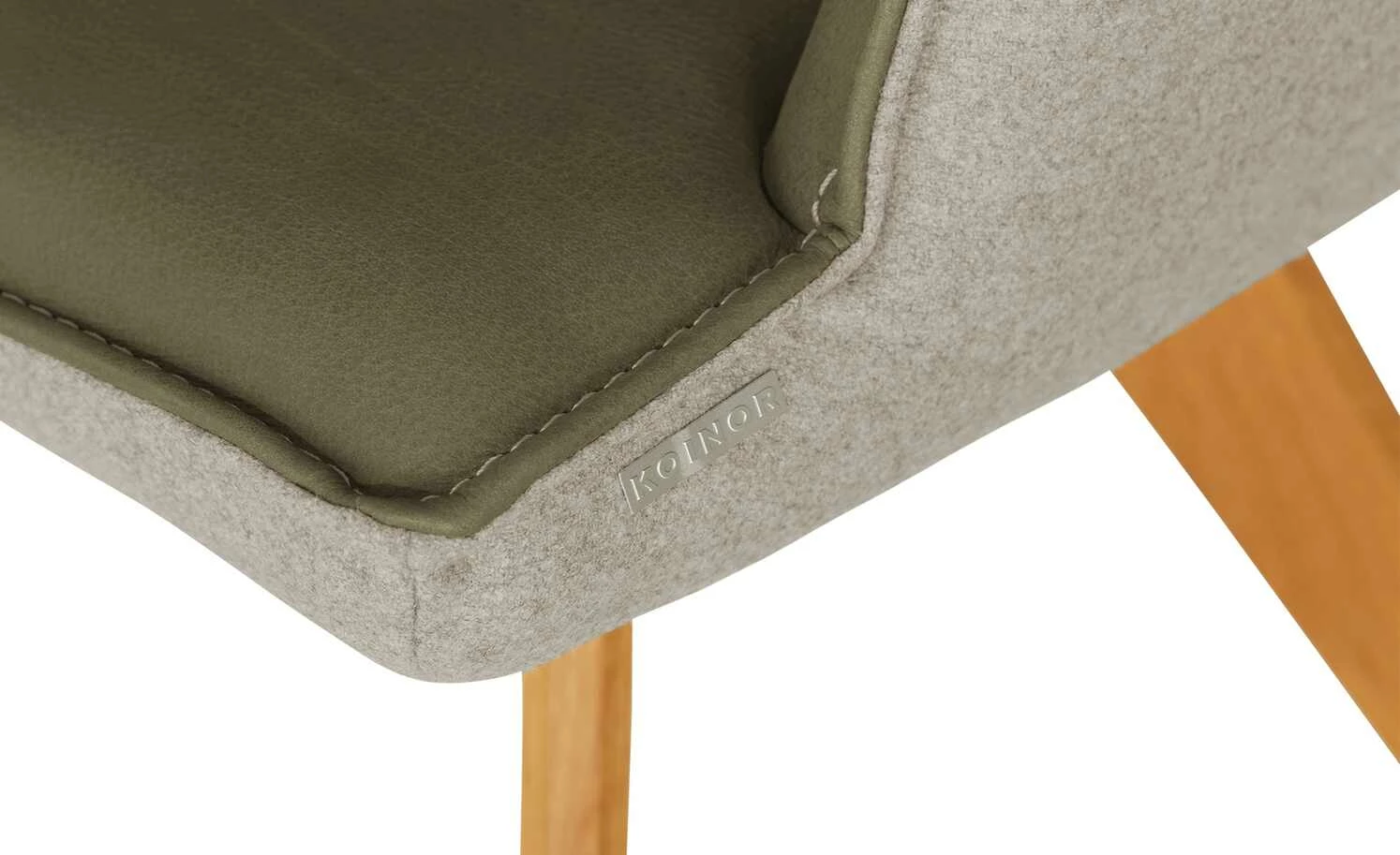 KOINOR Armlehnstuhl Leder Schwof KOINOR Armlehnstuhl Leder Schwof | Verde (Dunkelgrün) / Beige Ja -Stühle Verkäufe 2022 13304568 3 202109101235