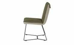 KOINOR Kufenstuhl Leder Schwof | Verde (Dunkelgrün) / Beige -Stühle Verkäufe 2022 13304569 1 202109101235