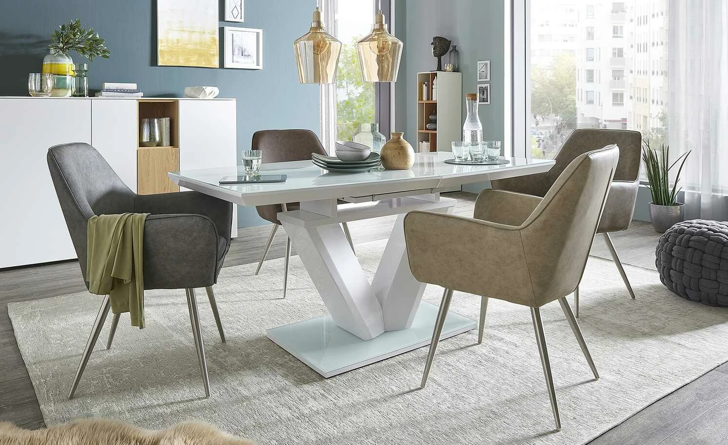 uno Polsterstuhl mit Armlehne Ilvie uno Polsterstuhl mit Armlehne Ilvie | Grau -Stühle Verkäufe 2022 13304932 5 202007080902