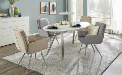 uno Polsterstuhl mit Armlehne Ilka | Beige