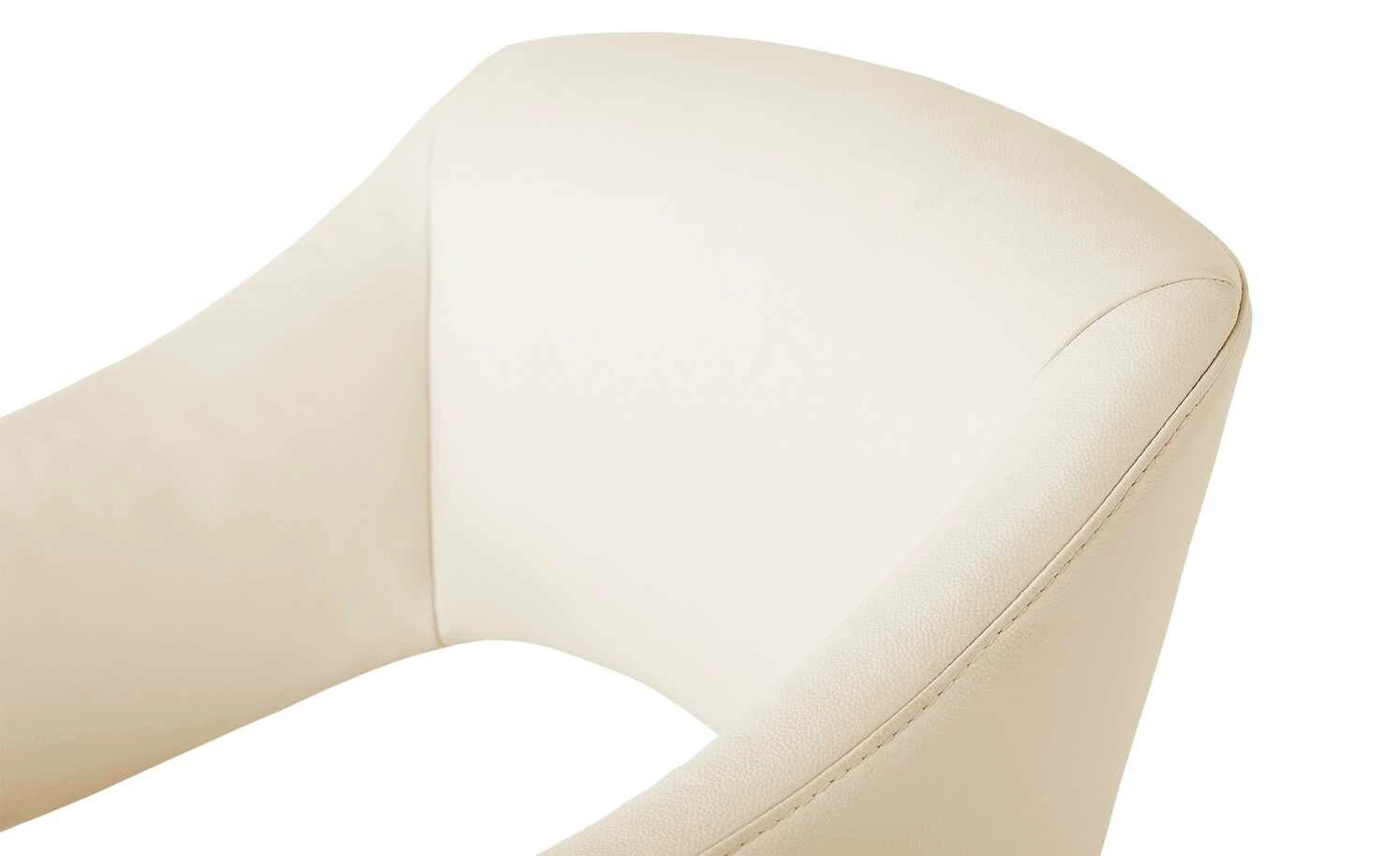 Leder-Drehstuhl Kingsman Leder-Drehstuhl Kingsman | Rahm (Beige) Eckig -Stühle Verkäufe 2022 13305147 4 202102262235