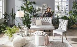 Collection by citamaass Polsterstuhl Felicita | Grau ohne Armlehne -Stühle Verkäufe 2022 13305499 8 201908052246