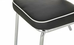 Stuhl American Diner | Schwarz / Weiß -Stühle Verkäufe 2022 13307227 2 201907292247