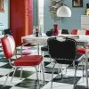 Stuhl American Diner | Schwarz / Weiß 2 Stuhl American Diner | Schwarz / Weiß -Stühle Verkäufe 2022 13307227 5 201911202243