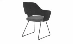 Polsterstuhl mit Armlehne Lavall | Charcoal (Anthrazit) Kufenstuhl -Stühle Verkäufe 2022 13307248 2 202103292234