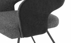 Polsterstuhl mit Armlehne Lavall | Charcoal (Anthrazit) Kufenstuhl -Stühle Verkäufe 2022 13307248 5 202103292234