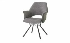 uno Armlehn-Polsterstuhl Vineo | Grau