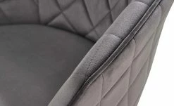 Playboy Armlehnstuhl Amanda | Anthrazit -Stühle Verkäufe 2022 13308323 3 201909162232