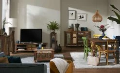 Stuhl im Used-Look Xabi | Türkis