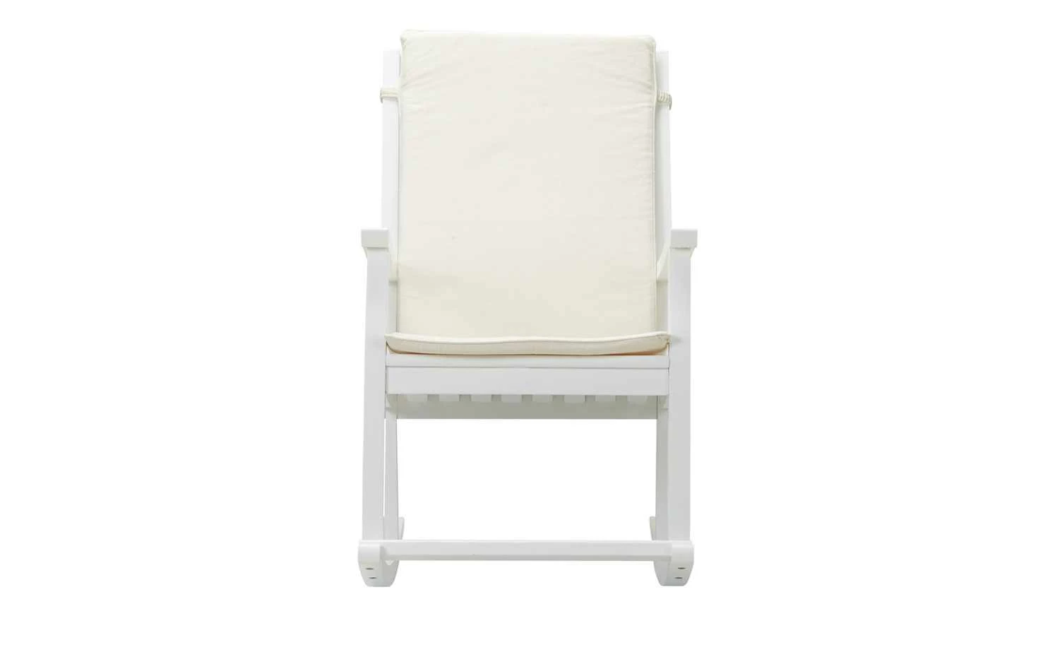 Schaukelstuhl aus Akazienholz Tobi Schaukelstuhl aus Akazienholz Tobi | Weiß -Stühle Verkäufe 2022 13315978 1 201811271500