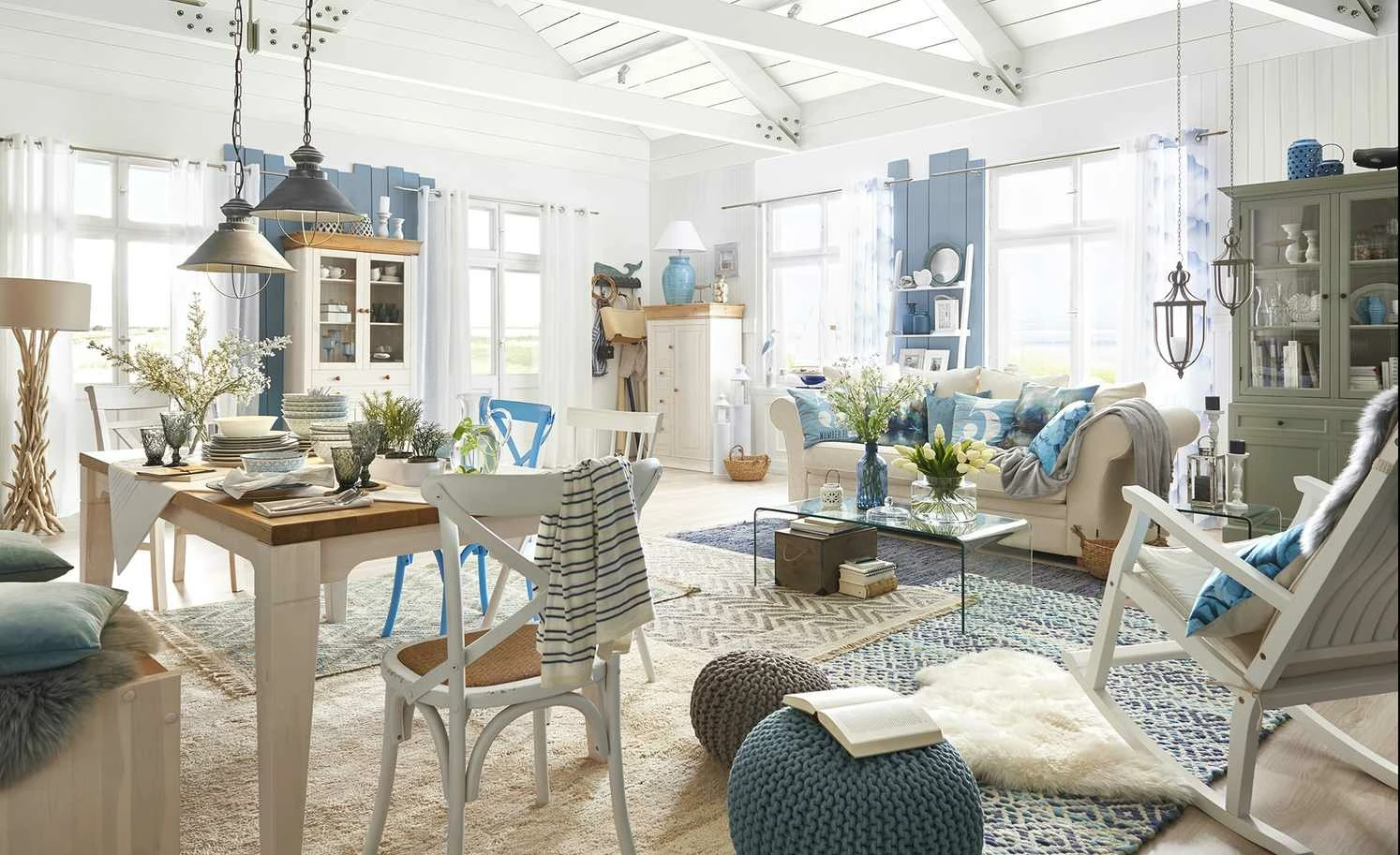 Schaukelstuhl aus Akazienholz Tobi Schaukelstuhl aus Akazienholz Tobi | Weiß -Stühle Verkäufe 2022 13315978 3 201811271500