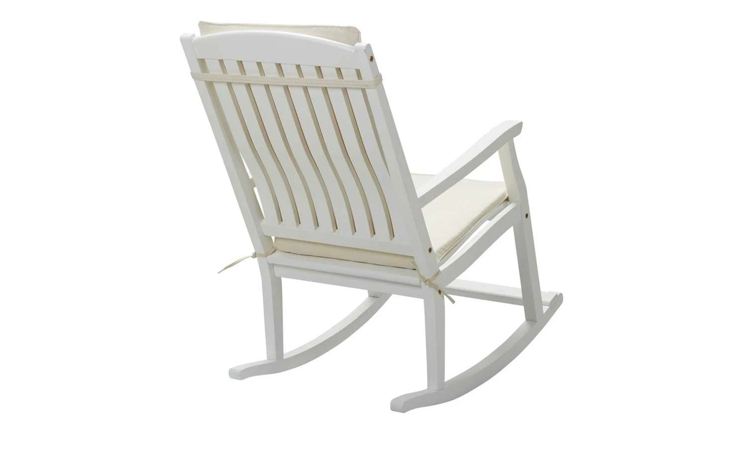 Schaukelstuhl aus Akazienholz Tobi Schaukelstuhl aus Akazienholz Tobi | Weiß -Stühle Verkäufe 2022 13315978 6 201811271500
