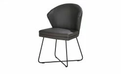 Berger & Rath Kunstleder-Kufenstuhl Arcu | Fango (Grau)