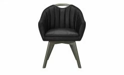 Berger & Rath Polsterstuhl mit Armlehne Lanx | Schwarz Londra (Hellgrau) 4 Berger & Rath Polsterstuhl mit Armlehne Lanx | Schwarz Londra (Hellgrau) -Stühle Verkäufe 2022 14302332 3 202102151237