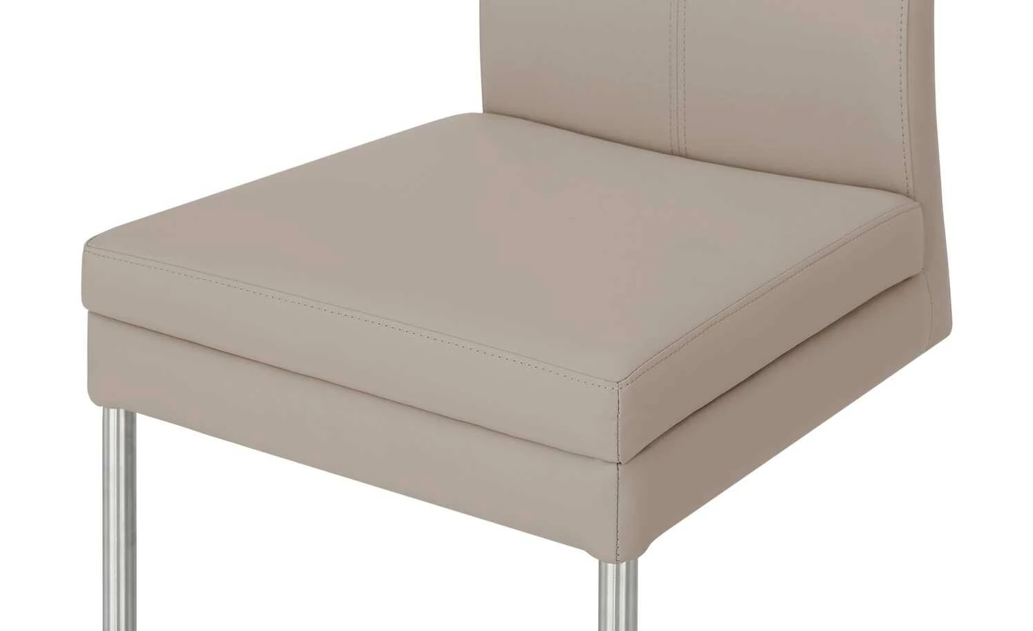 Woodford Kunstleder-Freischwinger mit Griff Levi Woodford Kunstleder-Freischwinger mit Griff Levi | Schlamm (Beige) -Stühle Verkäufe 2022 14302522 5 202102252235