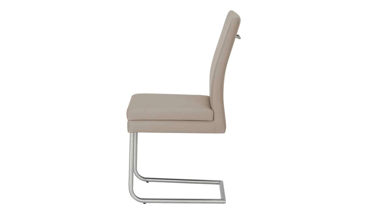 Woodford Kunstleder-Freischwinger mit Griff Levi Woodford Kunstleder-Freischwinger mit Griff Levi | Schlamm (Beige) -Stühle Verkäufe 2022 14302522 7 202102252235