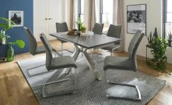 Freischwinger mit Griff Ferra | Anthrazit