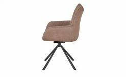 uno Polsterstuhl mit Armlehne Vincent | Dunkelbraun / Braun -Stühle Verkäufe 2022 14303431 10 202011192243