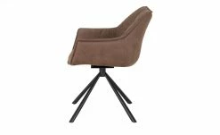 uno Polsterstuhl mit Armlehne Viktor | Dunkelbraun / Braun -Stühle Verkäufe 2022 14303442 10 202011192243